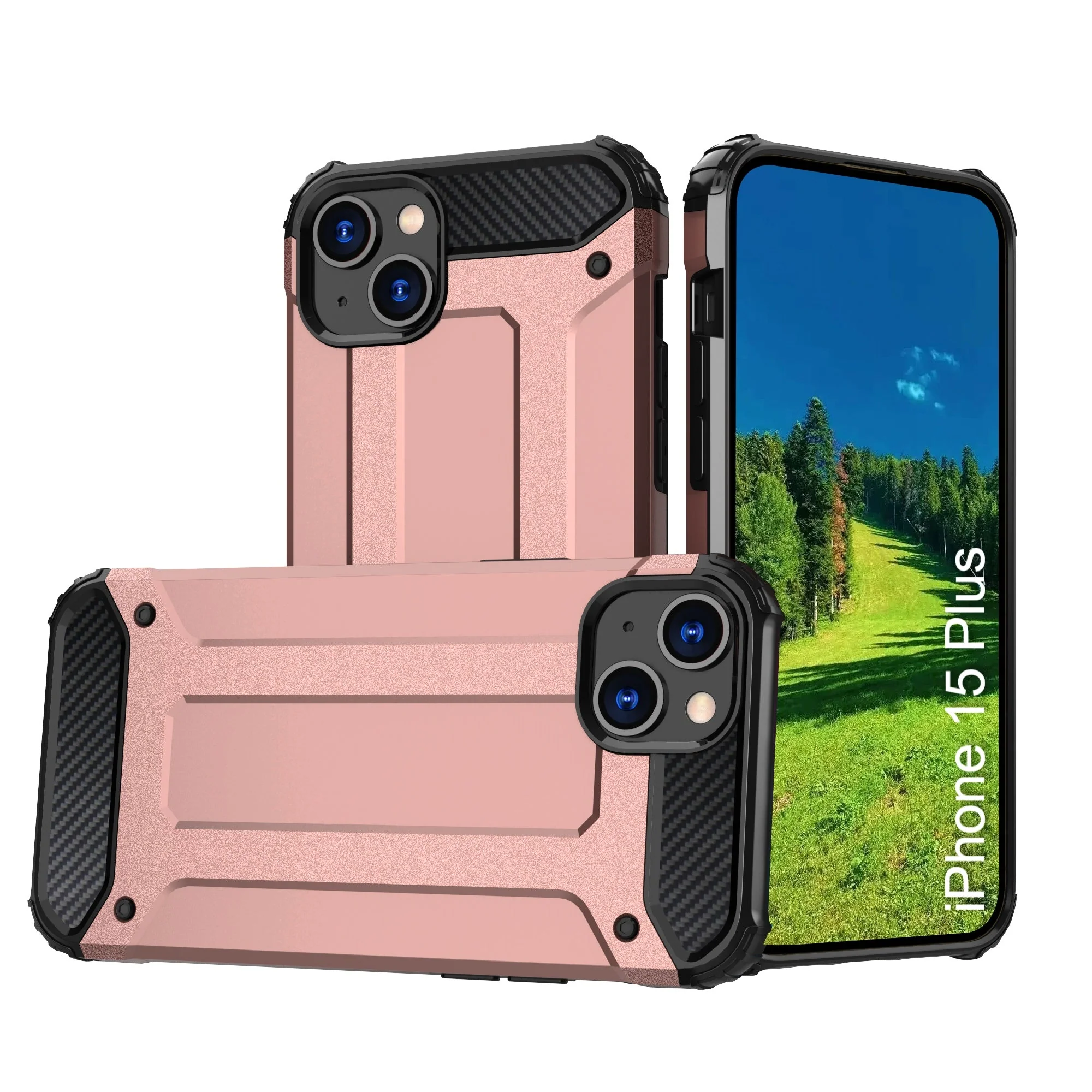 LuxuryKase Rugged TPU+PC Armor Case | Impact-Resistant Design | Anti-Drop Protection | Raised Edges & Precise Cutouts | Heavy Duty Protective Cover - Image 19