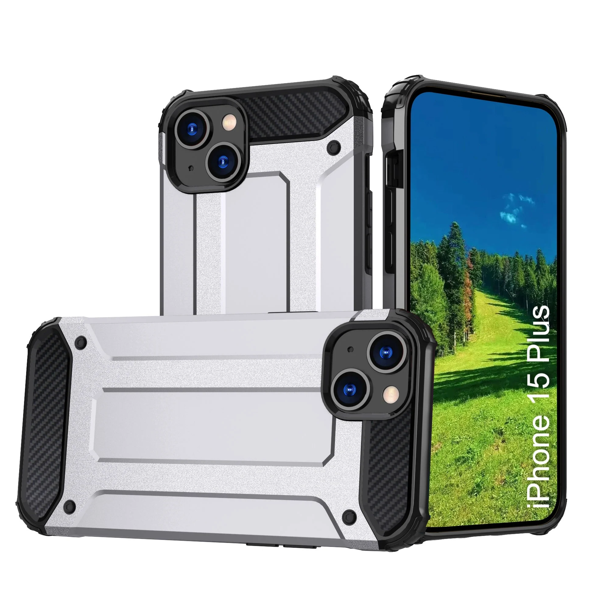LuxuryKase Rugged TPU+PC Armor Case | Impact-Resistant Design | Anti-Drop Protection | Raised Edges & Precise Cutouts | Heavy Duty Protective Cover - Image 20