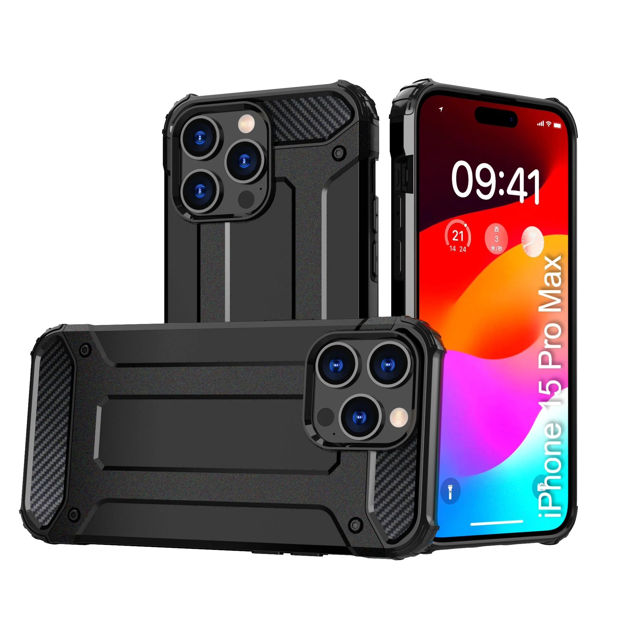 LuxuryKase Rugged TPU+PC Armor Case | Impact-Resistant Design | Anti-Drop Protection | Raised Edges & Precise Cutouts | Heavy Duty Protective Cover - Image 28