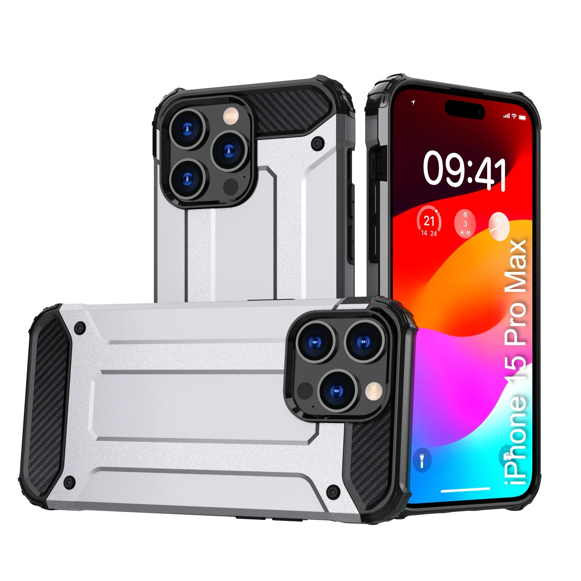 LuxuryKase Rugged TPU+PC Armor Case | Impact-Resistant Design | Anti-Drop Protection | Raised Edges & Precise Cutouts | Heavy Duty Protective Cover - Image 34