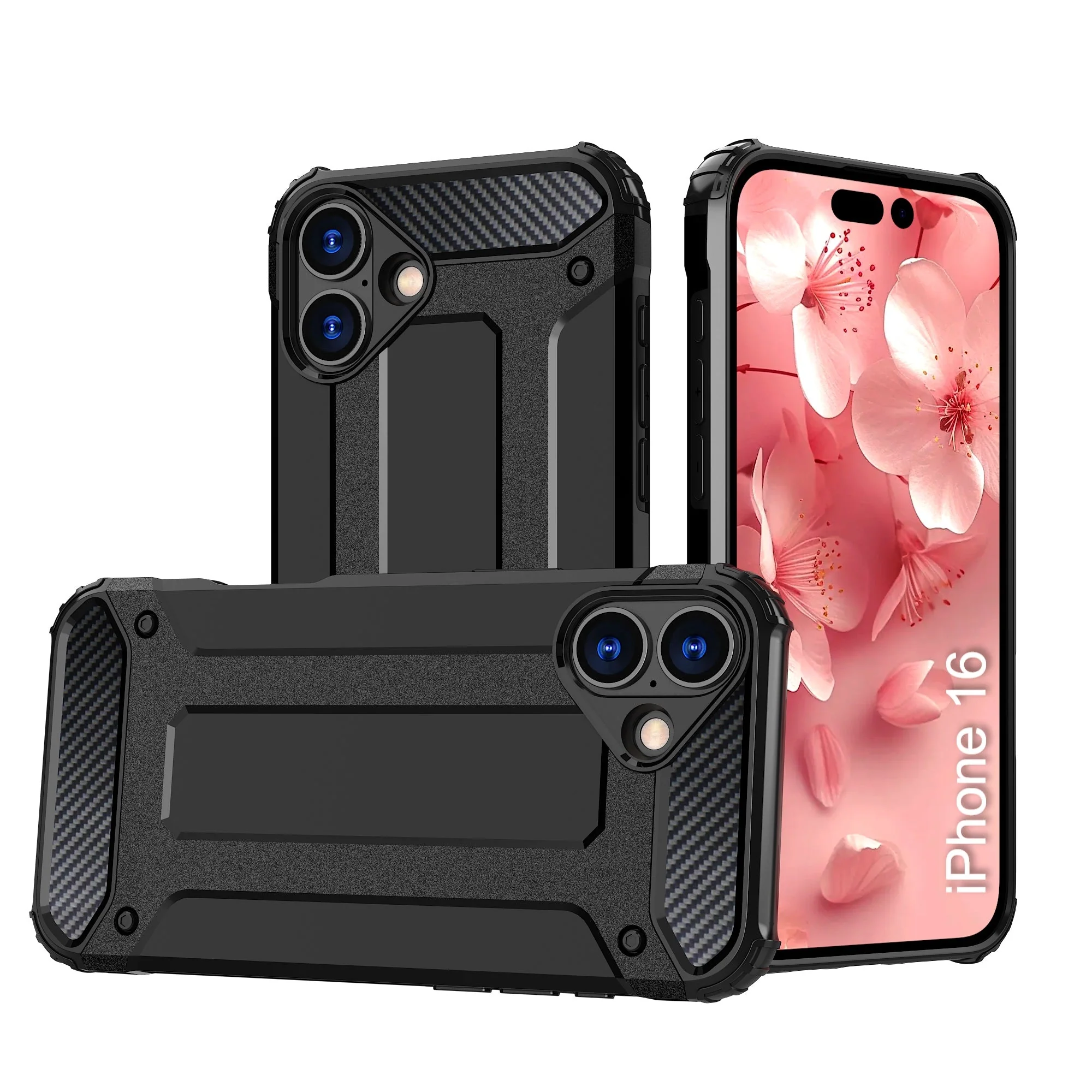 LuxuryKase Rugged TPU+PC Armor Case | Impact-Resistant Design | Anti-Drop Protection | Raised Edges & Precise Cutouts | Heavy Duty Protective Cover - Image 35