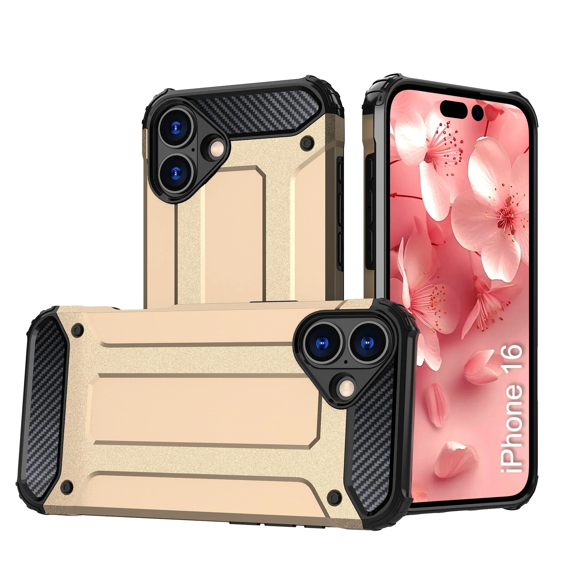 LuxuryKase Rugged TPU+PC Armor Case | Impact-Resistant Design | Anti-Drop Protection | Raised Edges & Precise Cutouts | Heavy Duty Protective Cover - Image 37