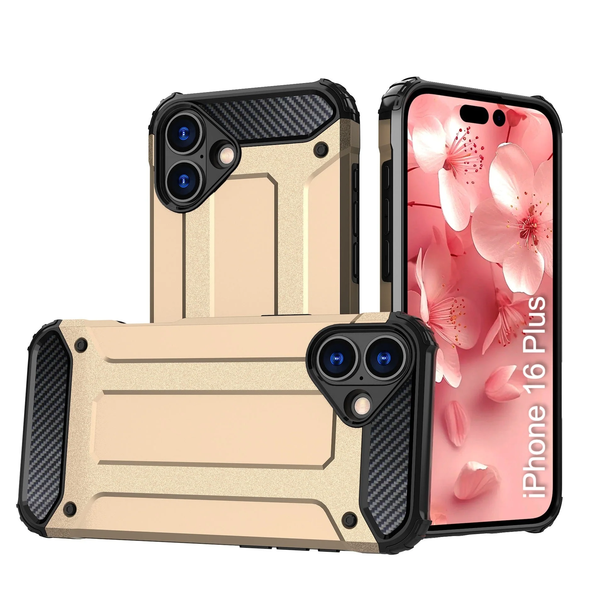 LuxuryKase Rugged TPU+PC Armor Case | Impact-Resistant Design | Anti-Drop Protection | Raised Edges & Precise Cutouts | Heavy Duty Protective Cover - Image 44