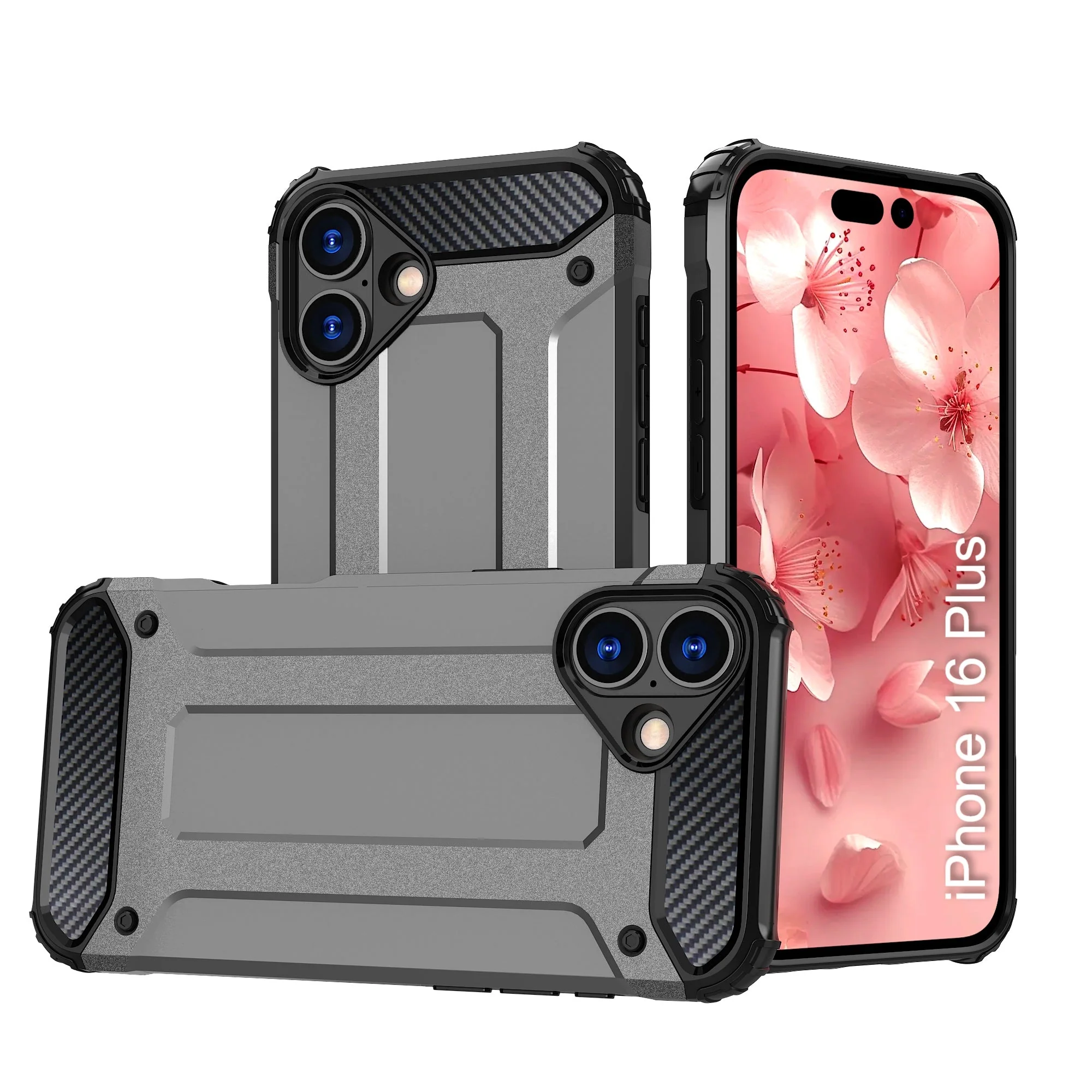 LuxuryKase Rugged TPU+PC Armor Case | Impact-Resistant Design | Anti-Drop Protection | Raised Edges & Precise Cutouts | Heavy Duty Protective Cover - Image 45