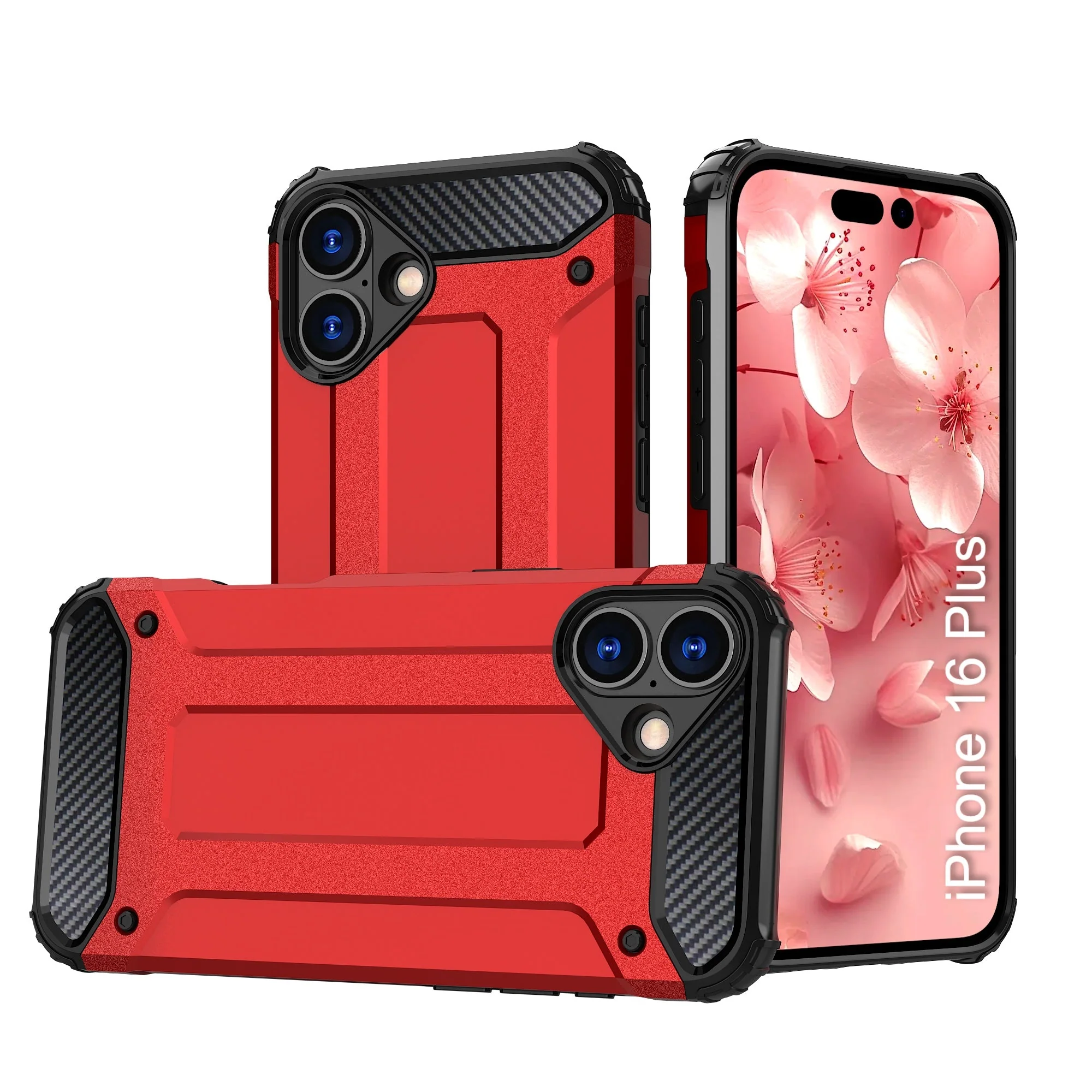 LuxuryKase Rugged TPU+PC Armor Case | Impact-Resistant Design | Anti-Drop Protection | Raised Edges & Precise Cutouts | Heavy Duty Protective Cover - Image 46