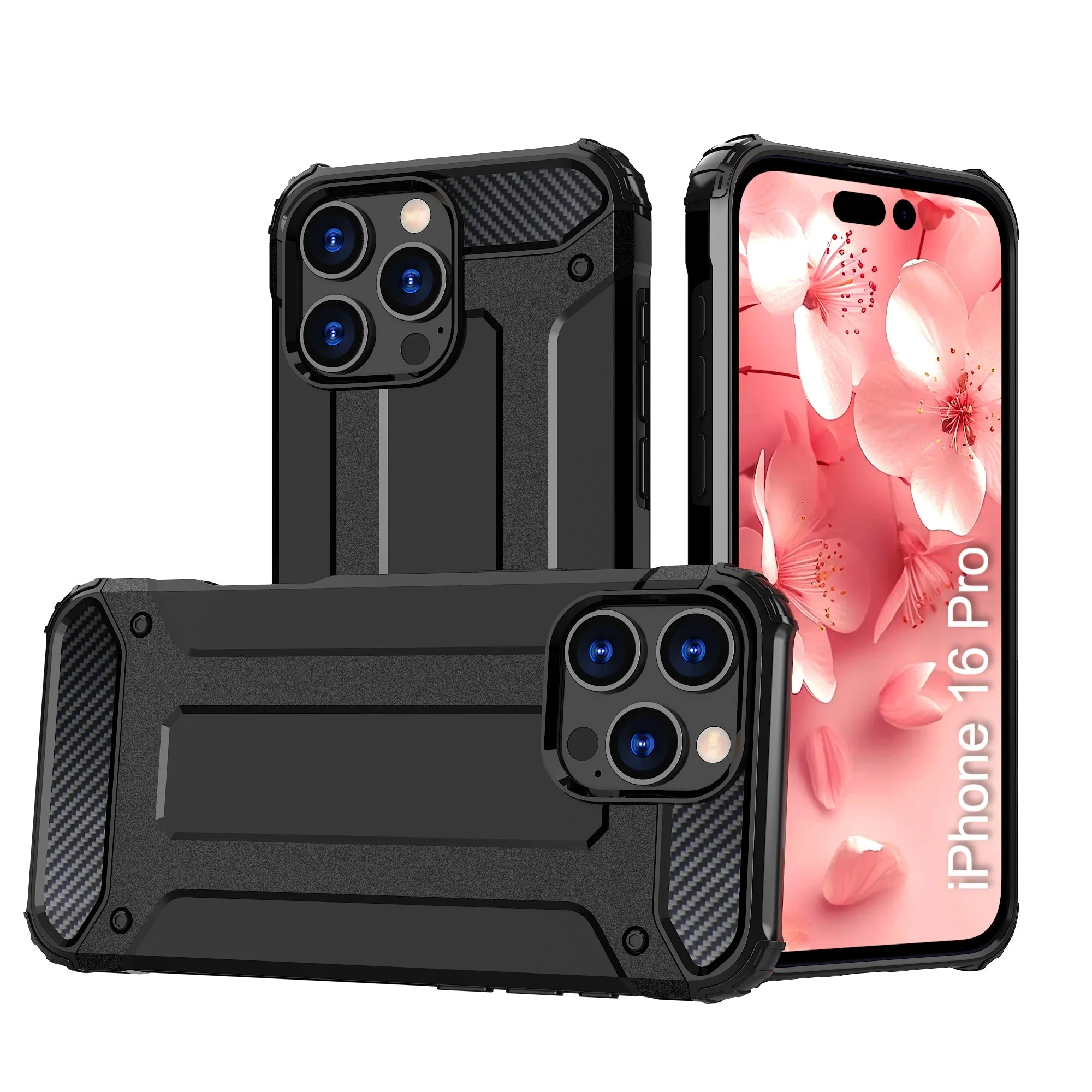LuxuryKase Rugged TPU+PC Armor Case | Impact-Resistant Design | Anti-Drop Protection | Raised Edges & Precise Cutouts | Heavy Duty Protective Cover - Image 49