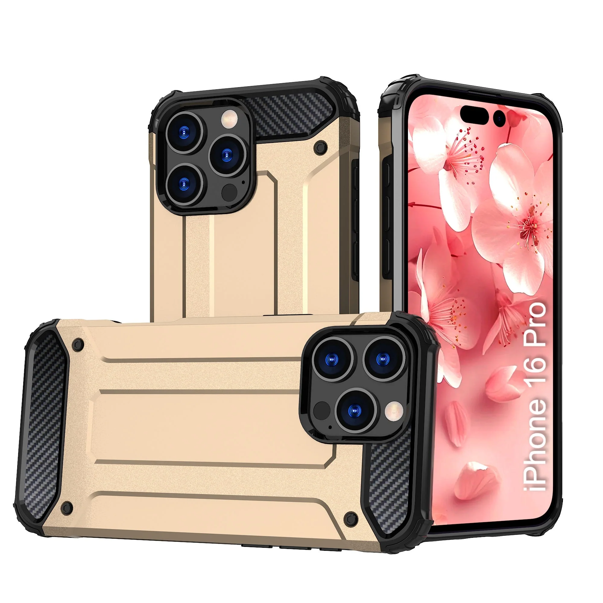 LuxuryKase Rugged TPU+PC Armor Case | Impact-Resistant Design | Anti-Drop Protection | Raised Edges & Precise Cutouts | Heavy Duty Protective Cover - Image 51