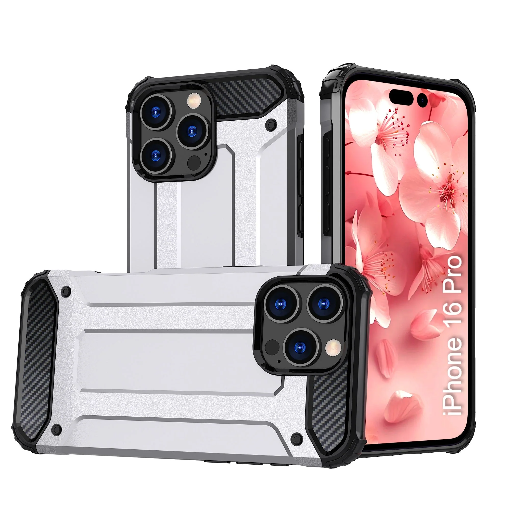 LuxuryKase Rugged TPU+PC Armor Case | Impact-Resistant Design | Anti-Drop Protection | Raised Edges & Precise Cutouts | Heavy Duty Protective Cover - Image 55