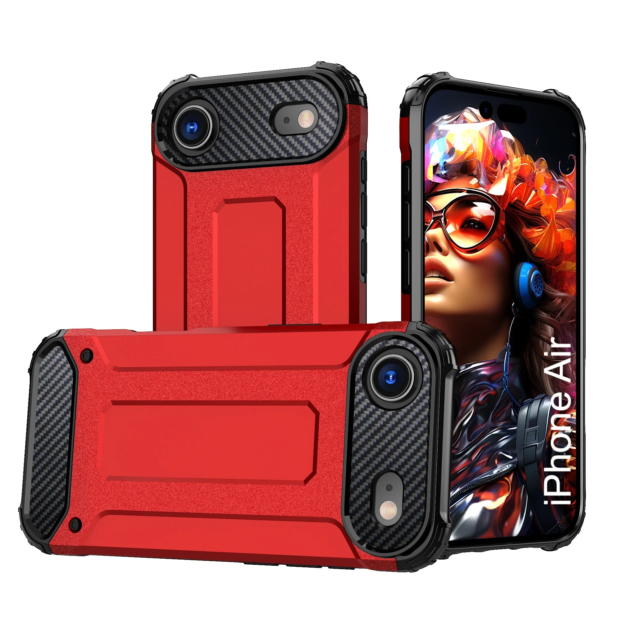 LuxuryKase Rugged TPU+PC Armor Case | Impact-Resistant Design | Anti-Drop Protection | Raised Edges & Precise Cutouts | Heavy Duty Protective Cover - Image 88