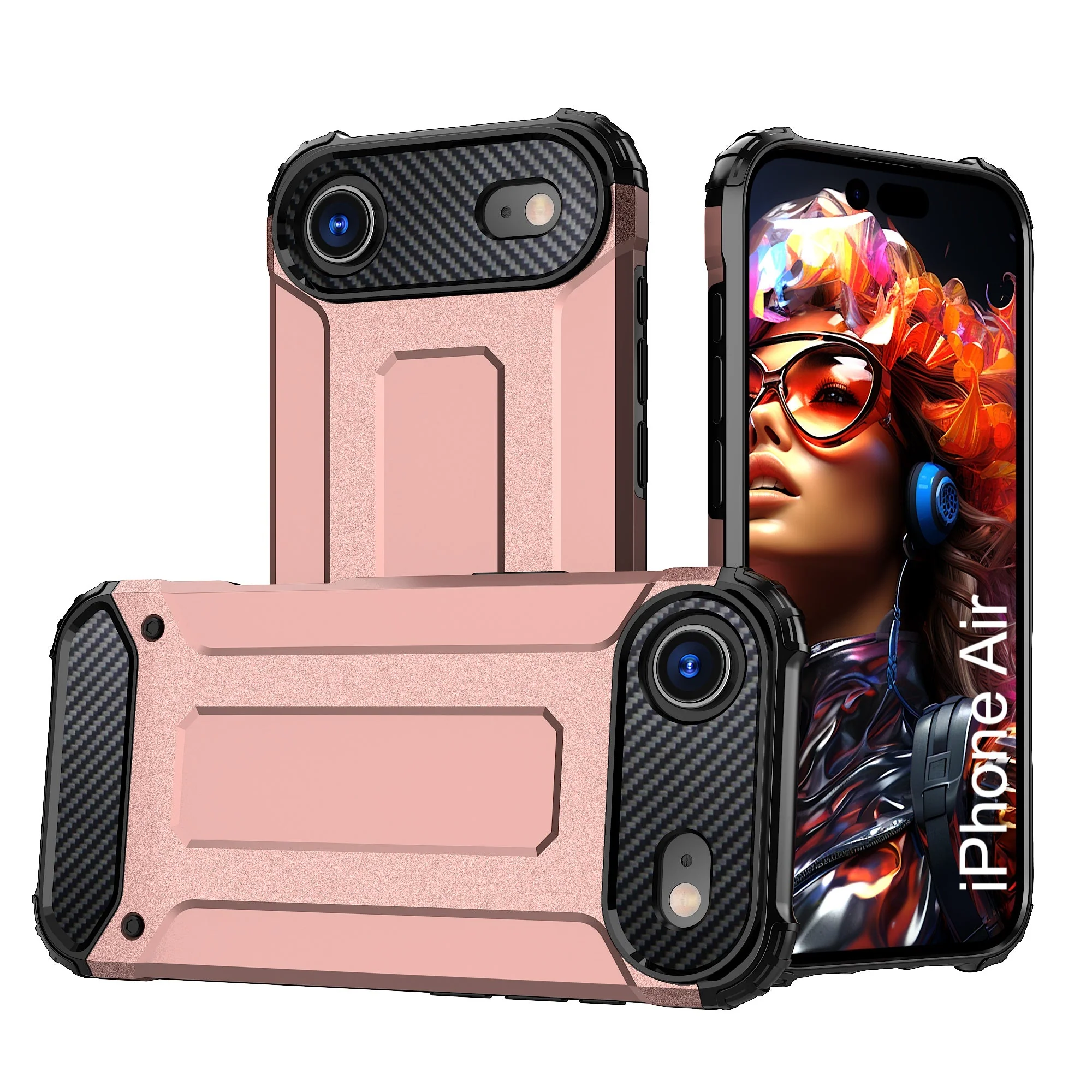 LuxuryKase Rugged TPU+PC Armor Case | Impact-Resistant Design | Anti-Drop Protection | Raised Edges & Precise Cutouts | Heavy Duty Protective Cover - Image 89