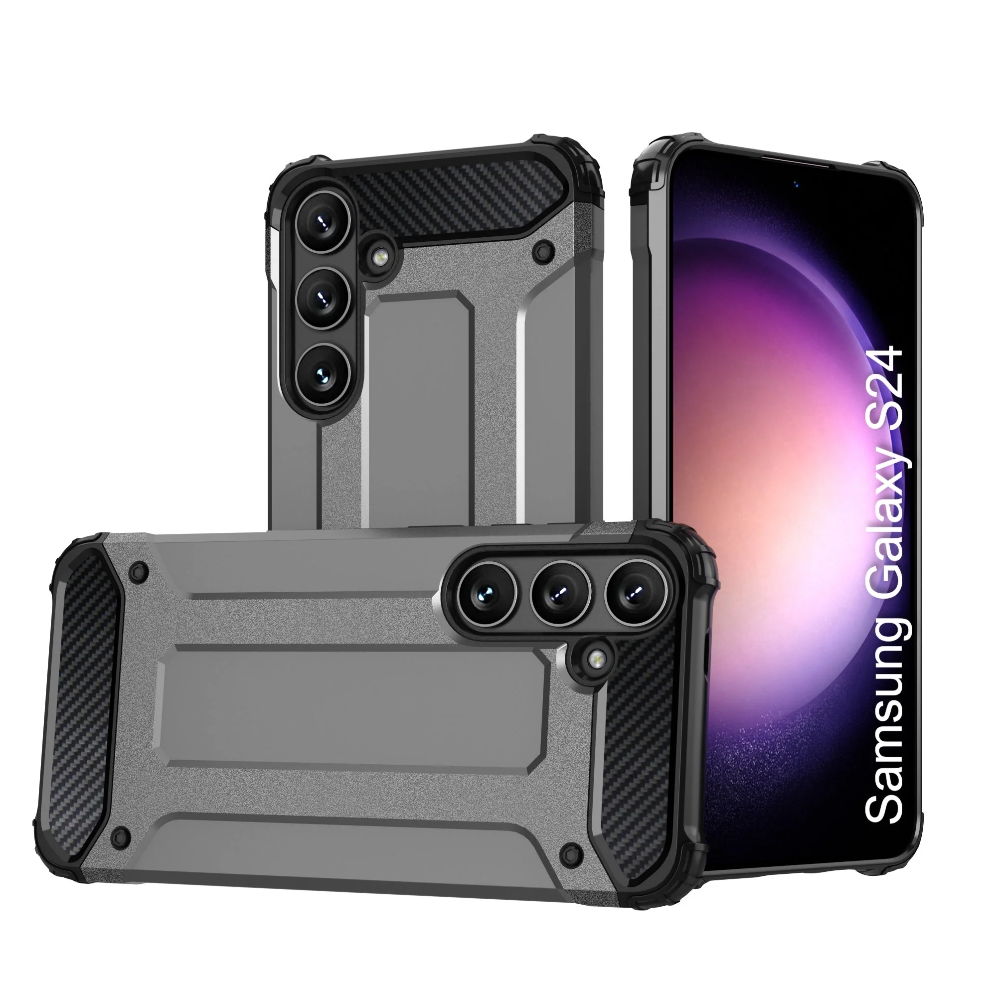 LuxuryKase Rugged TPU+PC Armor Case | Impact-Resistant Design | Anti-Drop Protection | Raised Edges & Precise Cutouts | Heavy Duty Protective Cover - Image 94