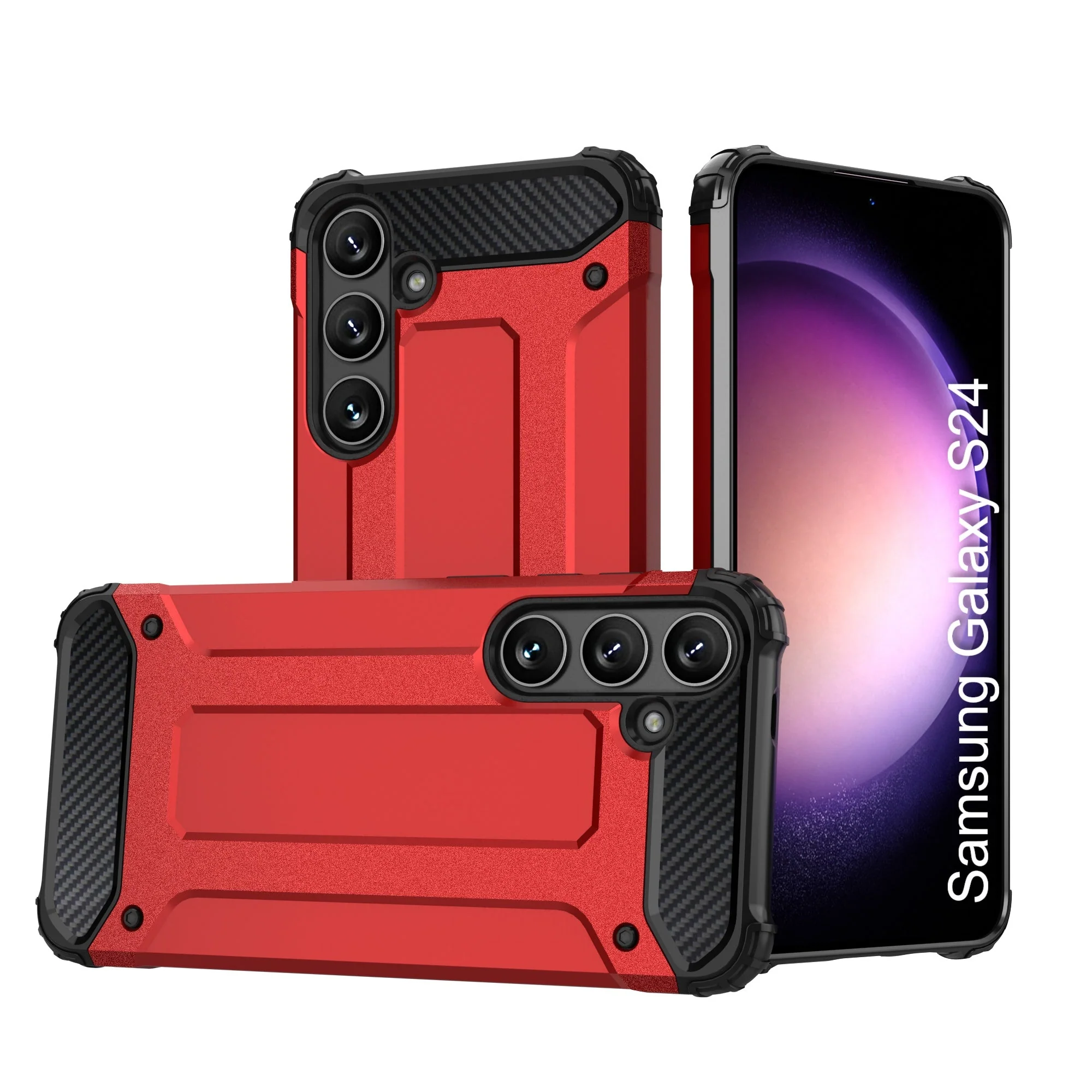 LuxuryKase Rugged TPU+PC Armor Case | Impact-Resistant Design | Anti-Drop Protection | Raised Edges & Precise Cutouts | Heavy Duty Protective Cover - Image 95