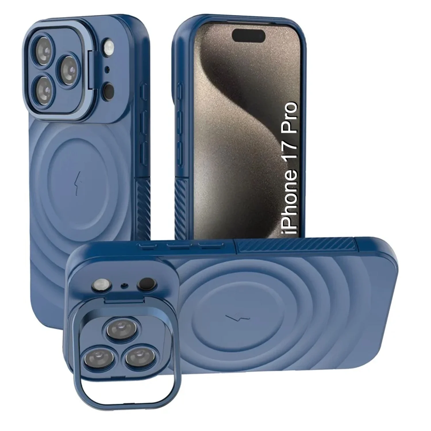 LuxuryKase Shockproof Case with Ripple Pattern | Inner Velvet Fabric Lining | Protective Cover & Wireless Charging Case for iPhone & Samsung Series - Image 100