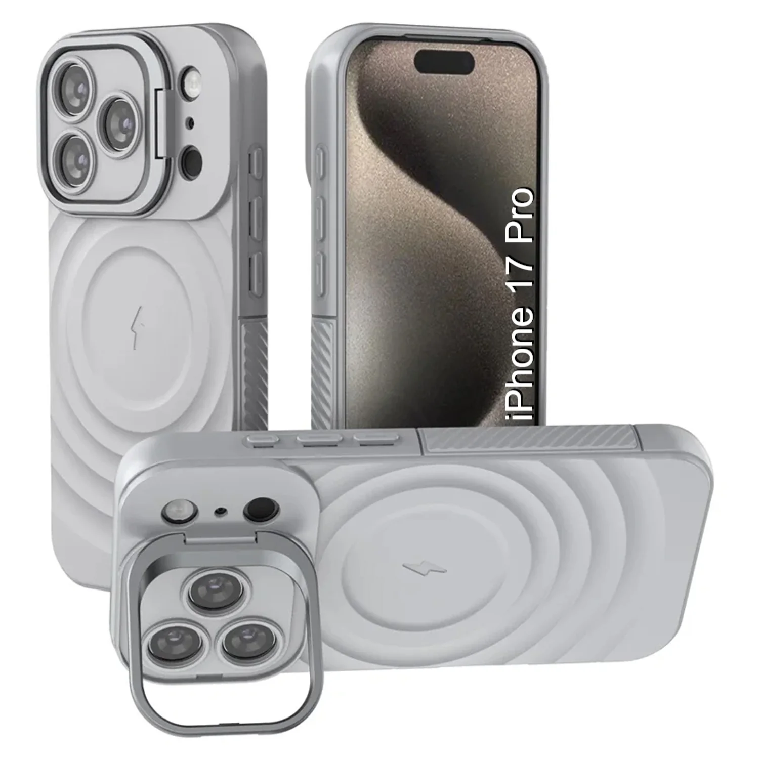 LuxuryKase Shockproof Case with Ripple Pattern | Inner Velvet Fabric Lining | Protective Cover & Wireless Charging Case for iPhone & Samsung Series - Image 101