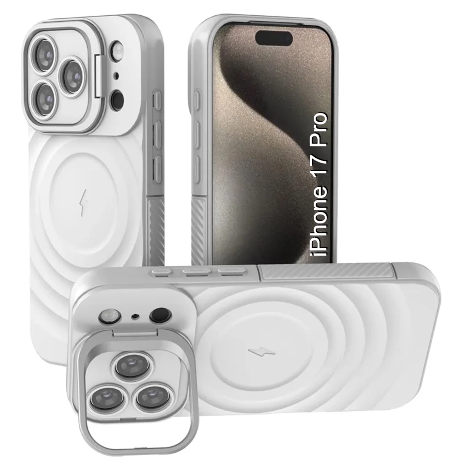 LuxuryKase Shockproof Case with Ripple Pattern | Inner Velvet Fabric Lining | Protective Cover & Wireless Charging Case for iPhone & Samsung Series - Image 103