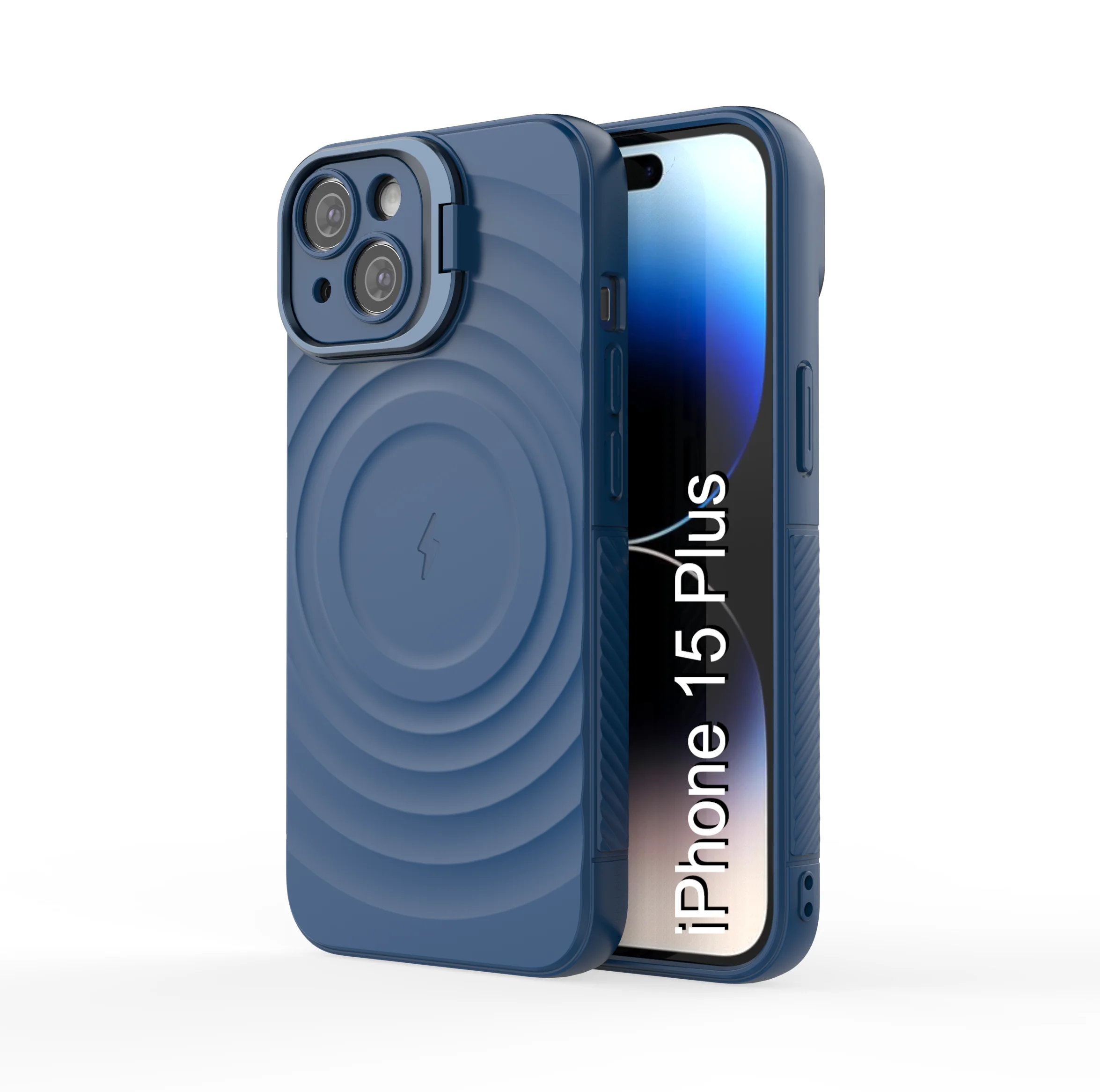 LuxuryKase Shockproof Case with Ripple Pattern | Inner Velvet Fabric Lining | Protective Cover & Wireless Charging Case for iPhone & Samsung Series - Image 40