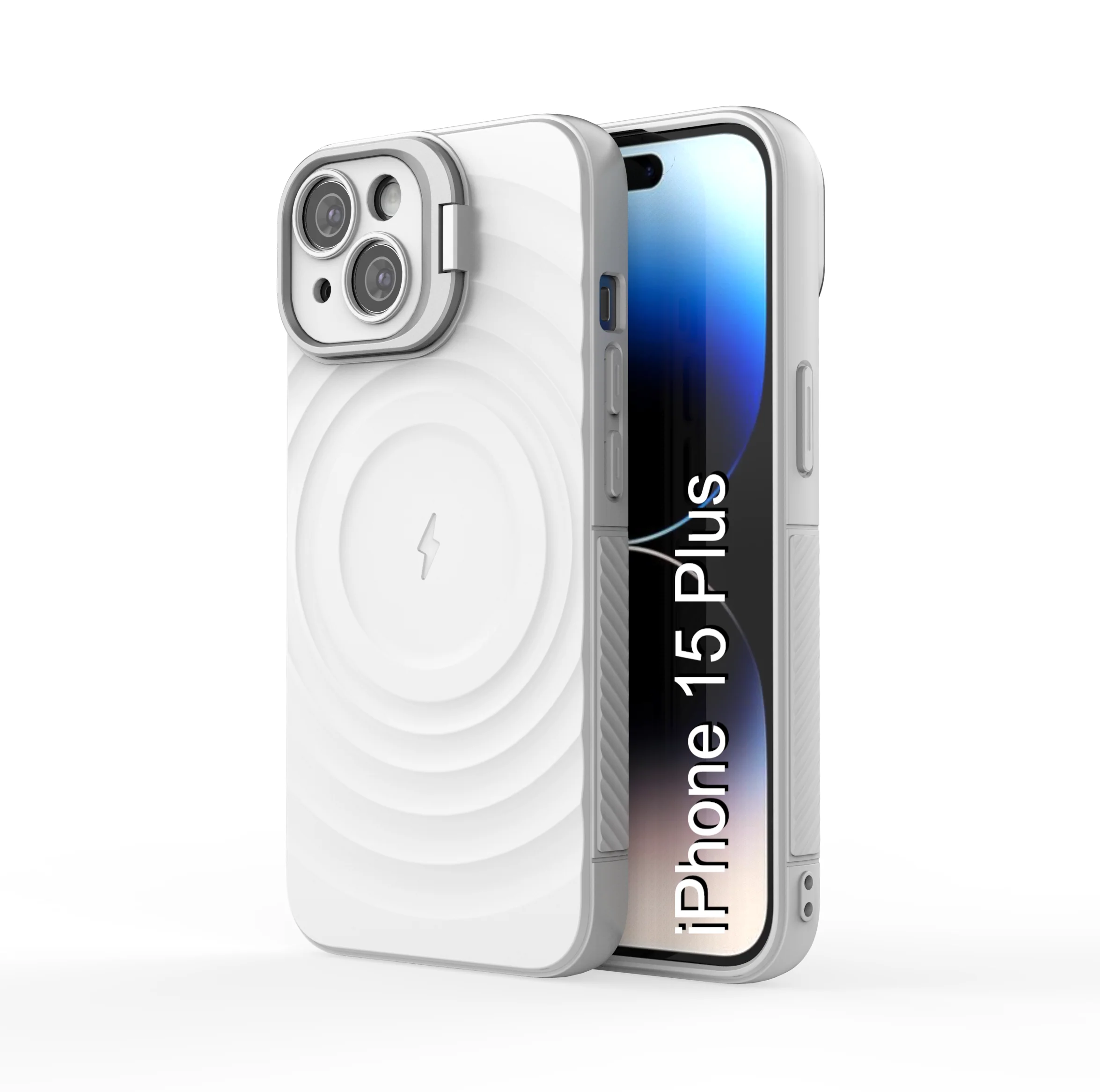 LuxuryKase Shockproof Case with Ripple Pattern | Inner Velvet Fabric Lining | Protective Cover & Wireless Charging Case for iPhone & Samsung Series - Image 43