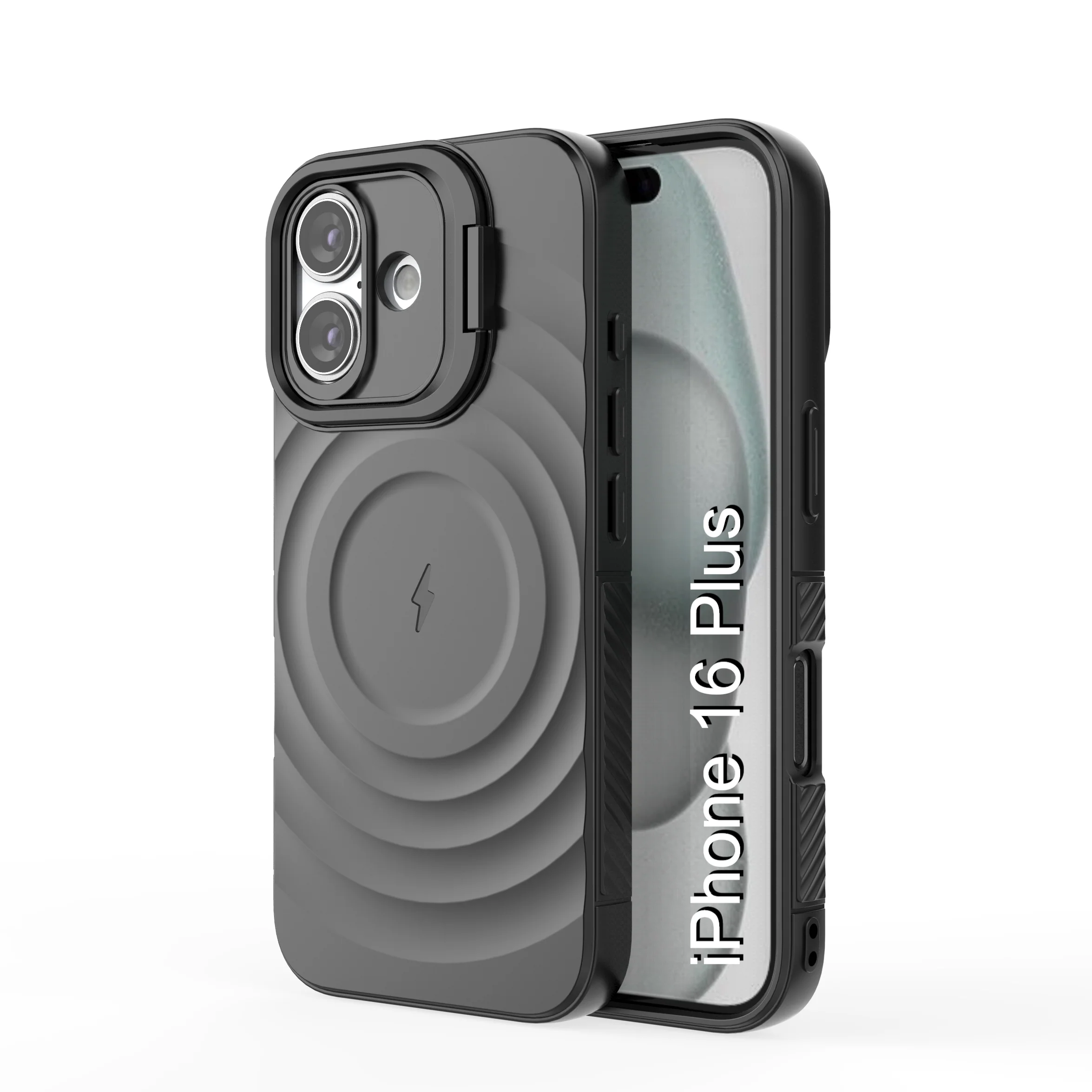 LuxuryKase Shockproof Case with Ripple Pattern | Inner Velvet Fabric Lining | Protective Cover & Wireless Charging Case for iPhone & Samsung Series - Image 59