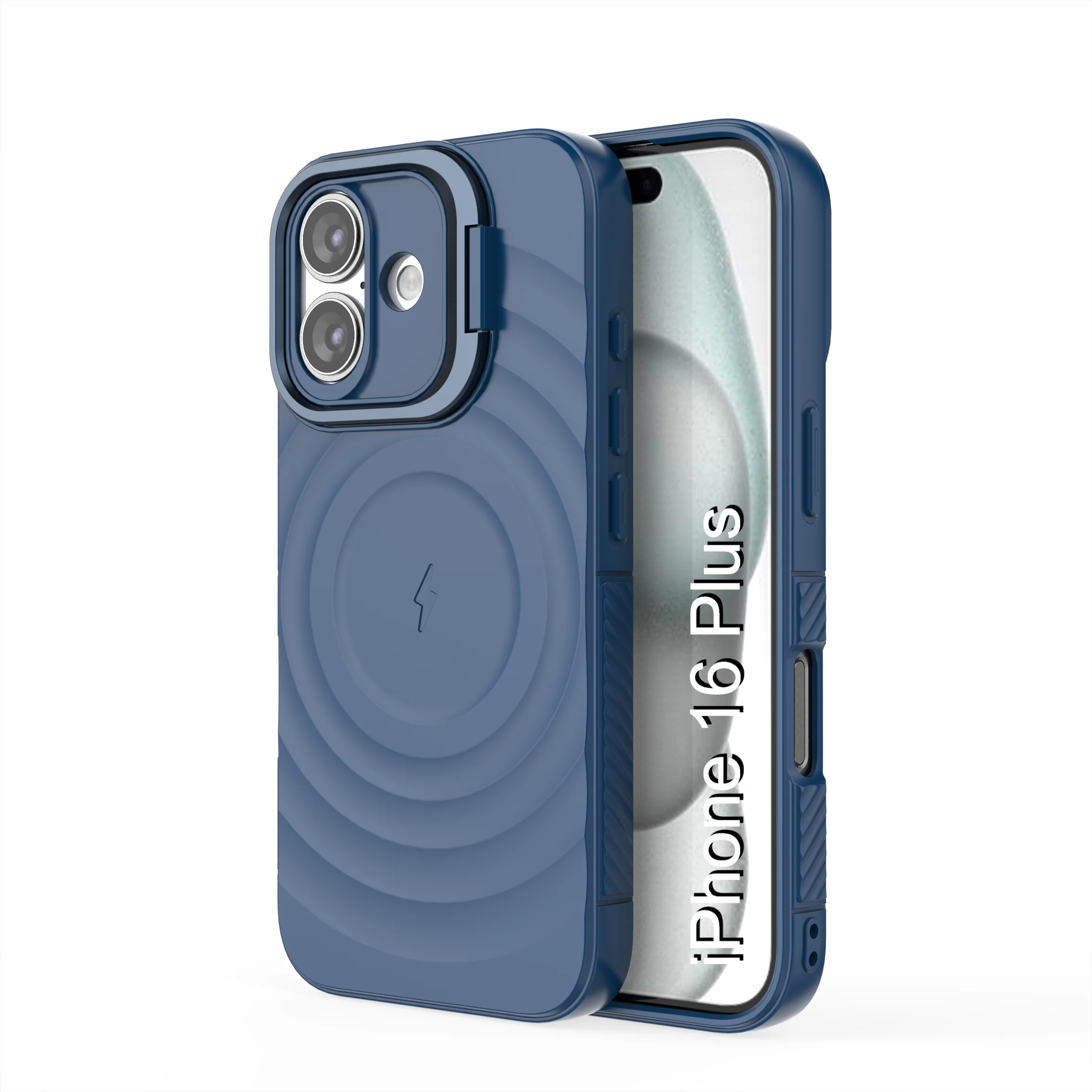 LuxuryKase Shockproof Case with Ripple Pattern | Inner Velvet Fabric Lining | Protective Cover & Wireless Charging Case for iPhone & Samsung Series - Image 60