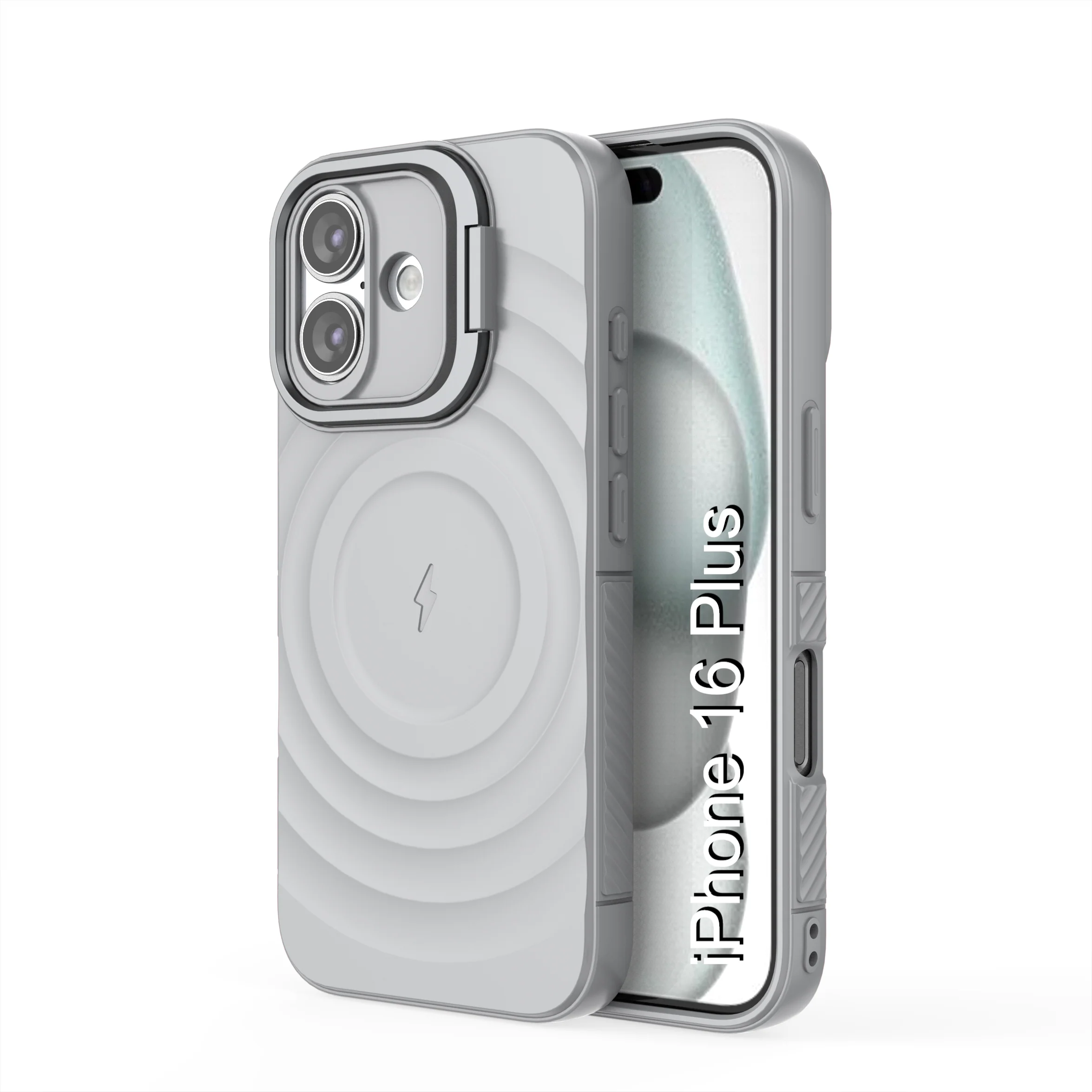 LuxuryKase Shockproof Case with Ripple Pattern | Inner Velvet Fabric Lining | Protective Cover & Wireless Charging Case for iPhone & Samsung Series - Image 61