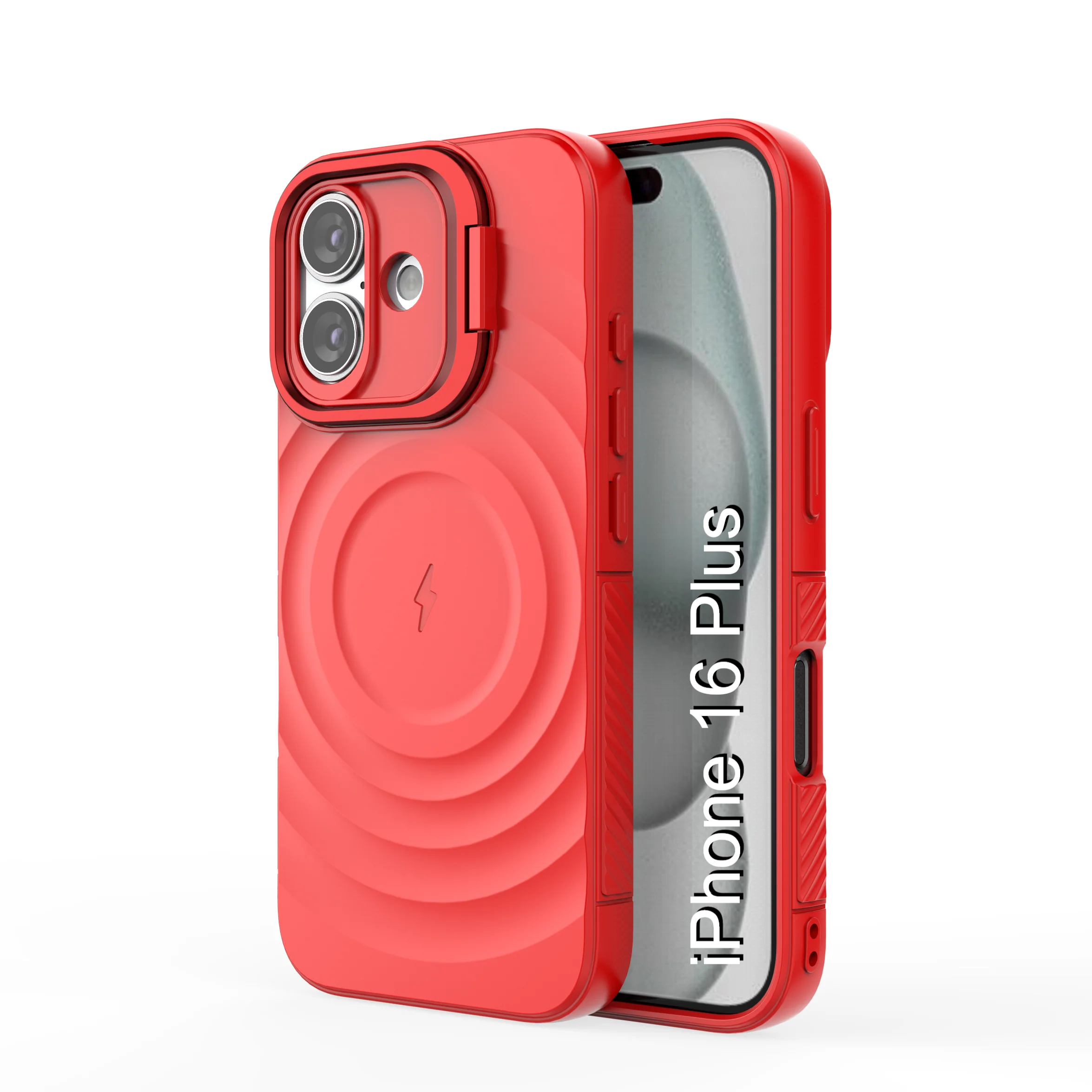 LuxuryKase Shockproof Case with Ripple Pattern | Inner Velvet Fabric Lining | Protective Cover & Wireless Charging Case for iPhone & Samsung Series - Image 62