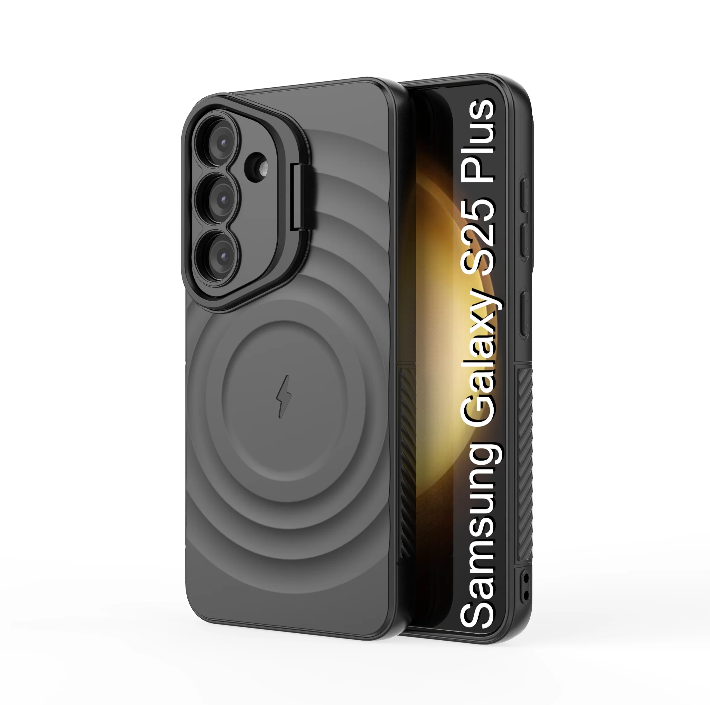 LuxuryKase Shockproof Case with Ripple Pattern | Inner Velvet Fabric Lining | Protective Cover & Wireless Charging Case for iPhone & Samsung Series - Image 79