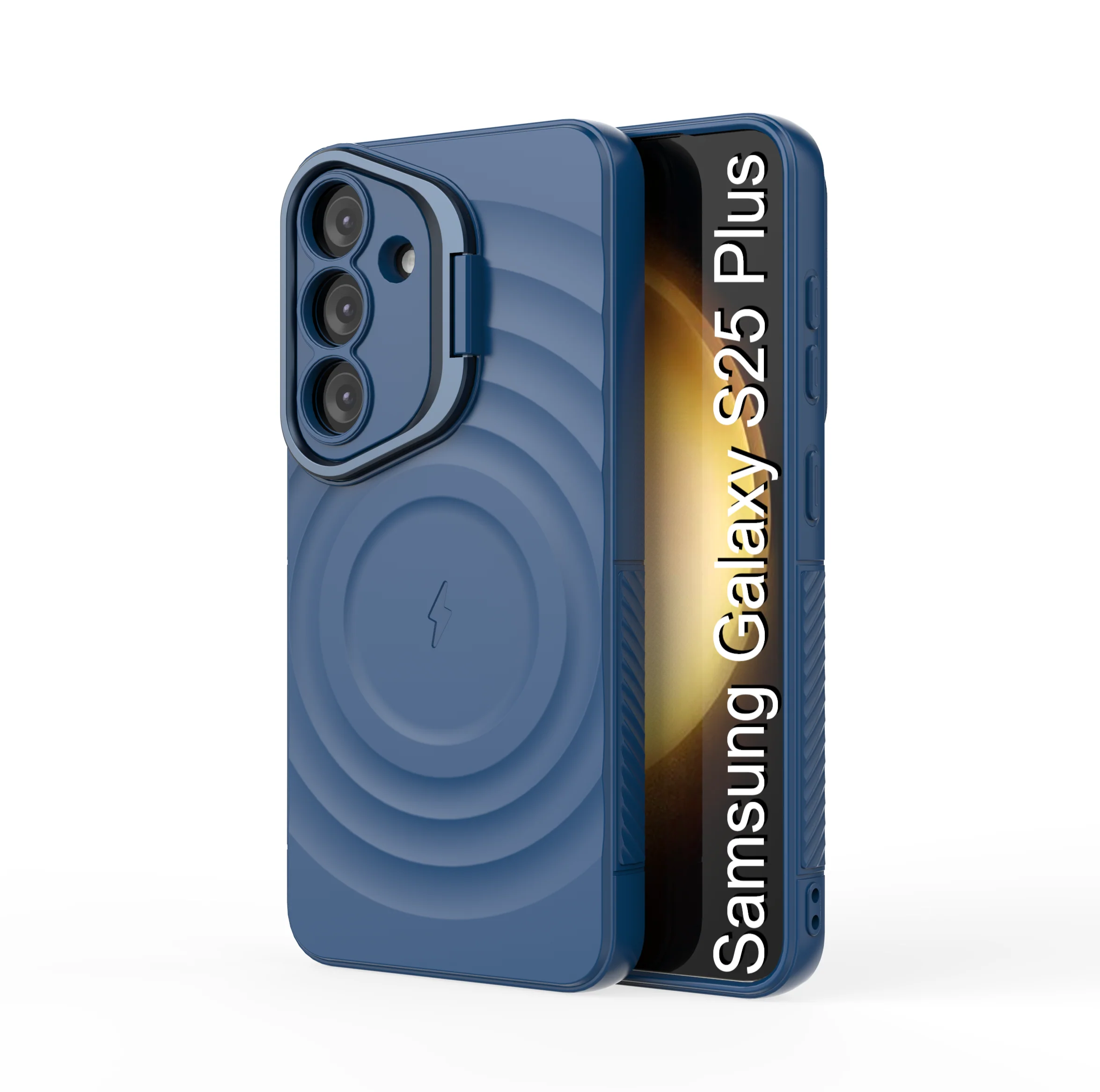 LuxuryKase Shockproof Case with Ripple Pattern | Inner Velvet Fabric Lining | Protective Cover & Wireless Charging Case for iPhone & Samsung Series - Image 80