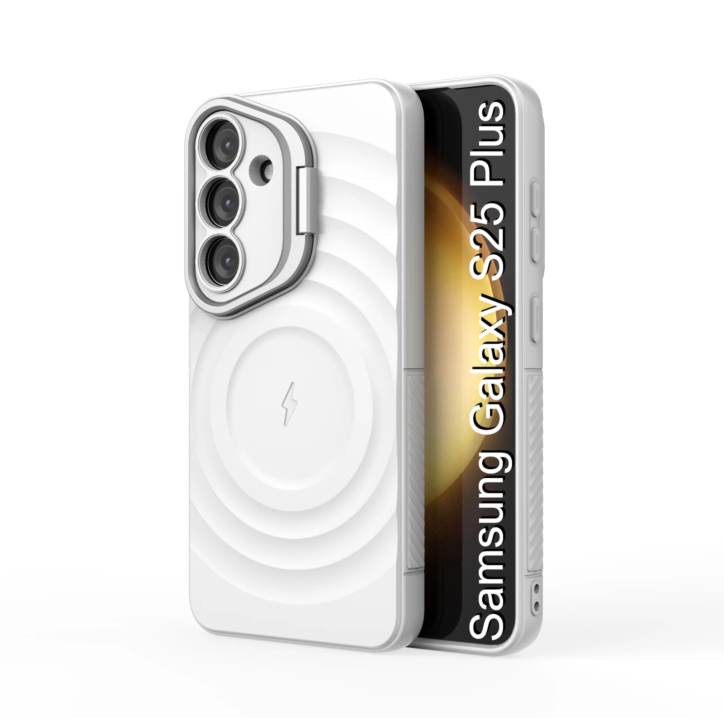 LuxuryKase Shockproof Case with Ripple Pattern | Inner Velvet Fabric Lining | Protective Cover & Wireless Charging Case for iPhone & Samsung Series - Image 83
