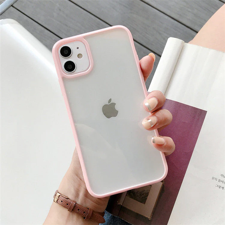 LuxuryKase Shockproof Silicone Bumper Transparent Protection Case Cover For Iphone - Image 21