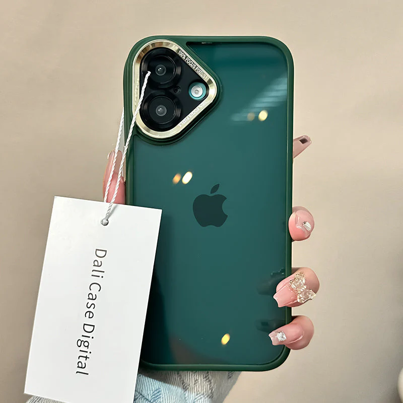 LuxuryKase Shockproof Transparent Back Cover Case | Anti-Scratch Hard PC Back | Soft TPU Bumper | Camera Protection | Slim Fit Design Case For iPhone - Image 7