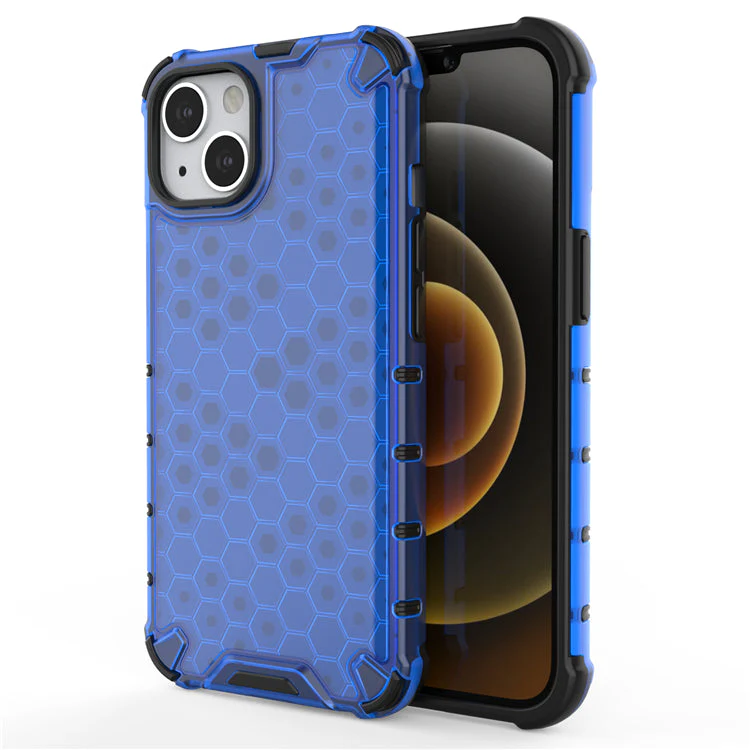 LuxuryKase Transparent Honeycomb Clear Shockproof Hybrid TPU Armor Case Cover For Iphone - Image 15