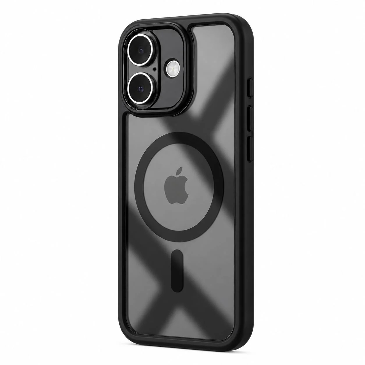 LuxuryKase Ultra-Hybrid MagSafe Clear Case | Crystal Transparent Back | Soft TPU Bumper & Hard PC Back | 360° Slim Shockproof Protection | Metallic Finish Buttons For iPhone 17 & 17 Pro Series - Image 10
