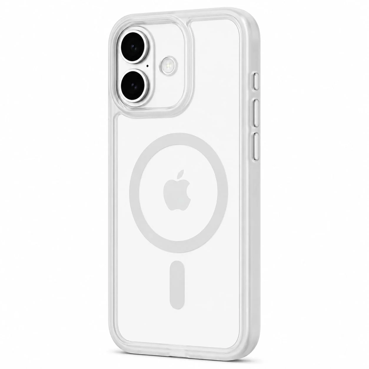 LuxuryKase Ultra-Hybrid MagSafe Clear Case | Crystal Transparent Back | Soft TPU Bumper & Hard PC Back | 360° Slim Shockproof Protection | Metallic Finish Buttons For iPhone 17 & 17 Pro Series - Image 13