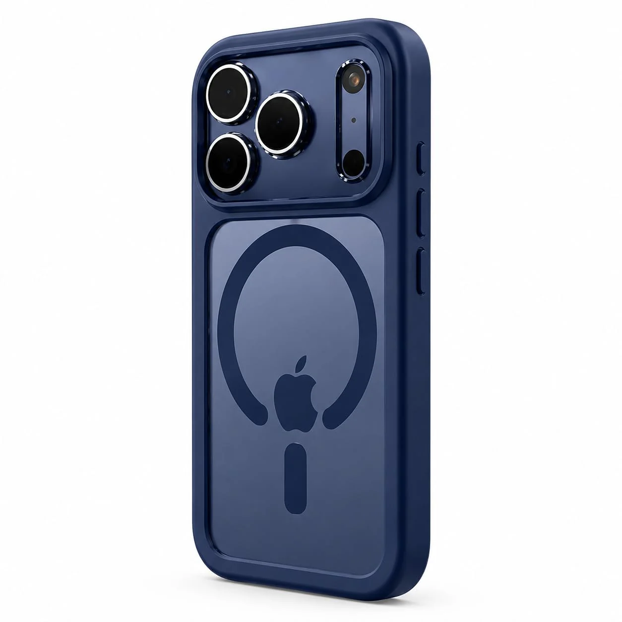 LuxuryKase Ultra-Hybrid MagSafe Clear Case | Crystal Transparent Back | Soft TPU Bumper & Hard PC Back | 360° Slim Shockproof Protection | Metallic Finish Buttons For iPhone 17 & 17 Pro Series - Image 15